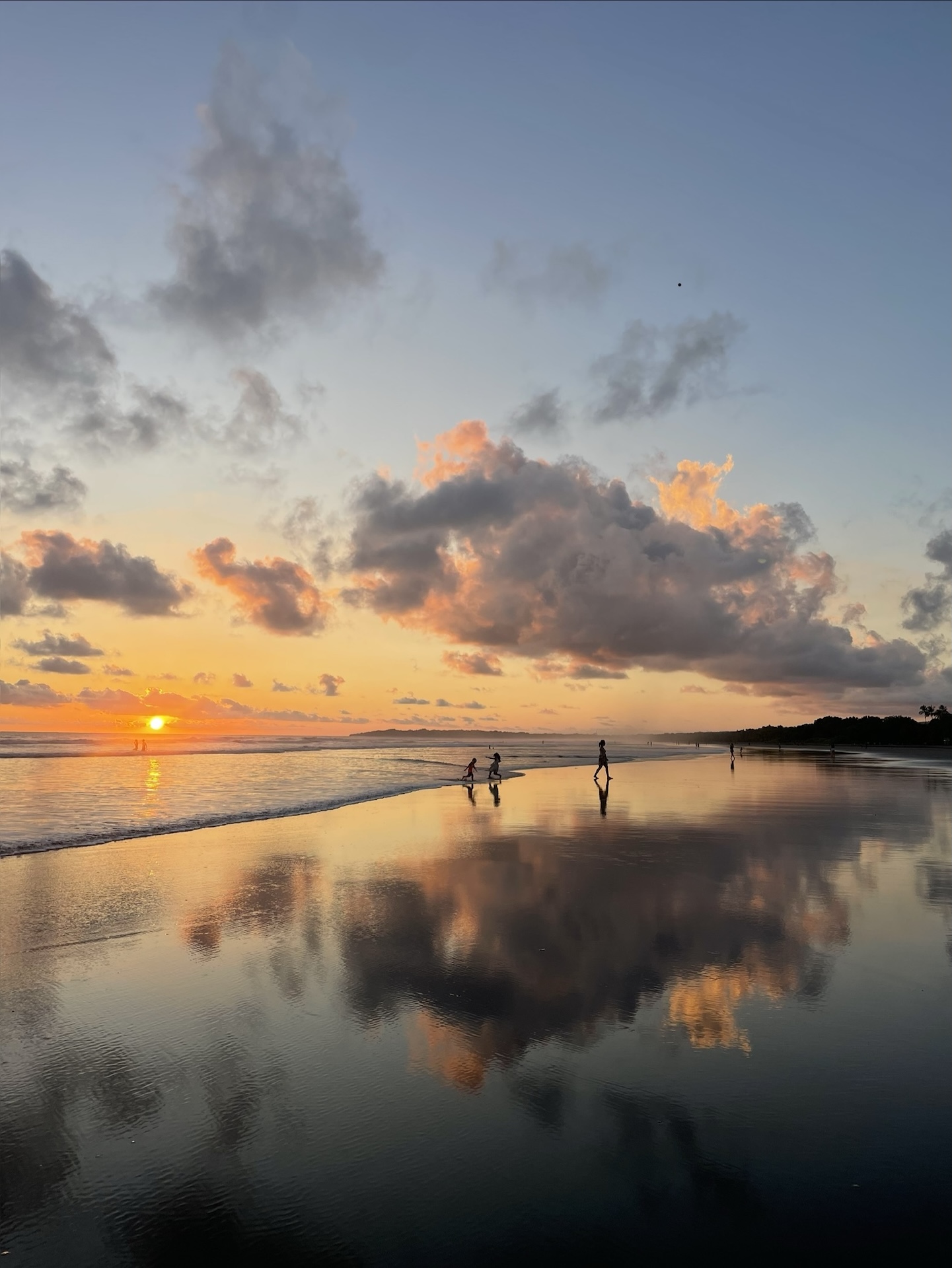 Sunset at Playa Bejuco, Costa Rica