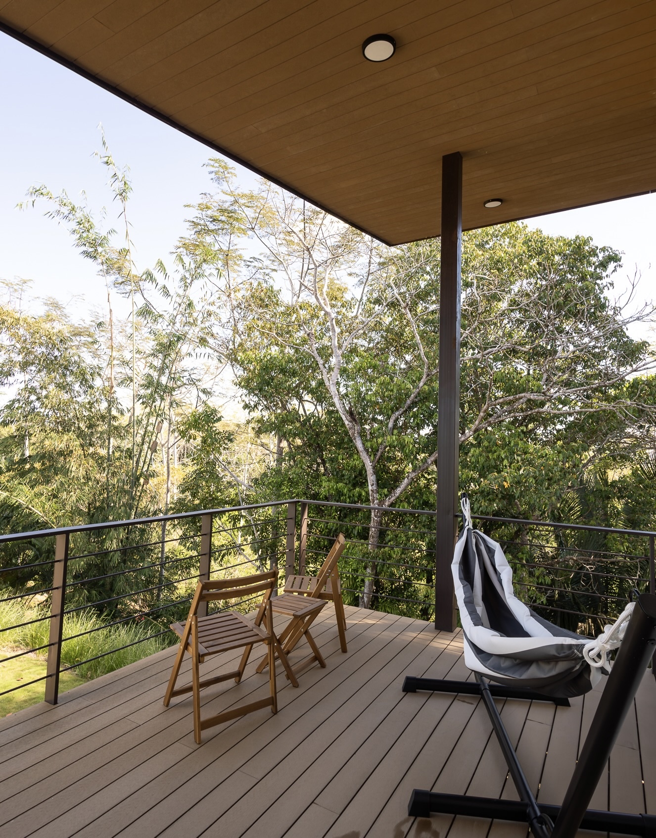 Hilltop Villa upper deck with hammock