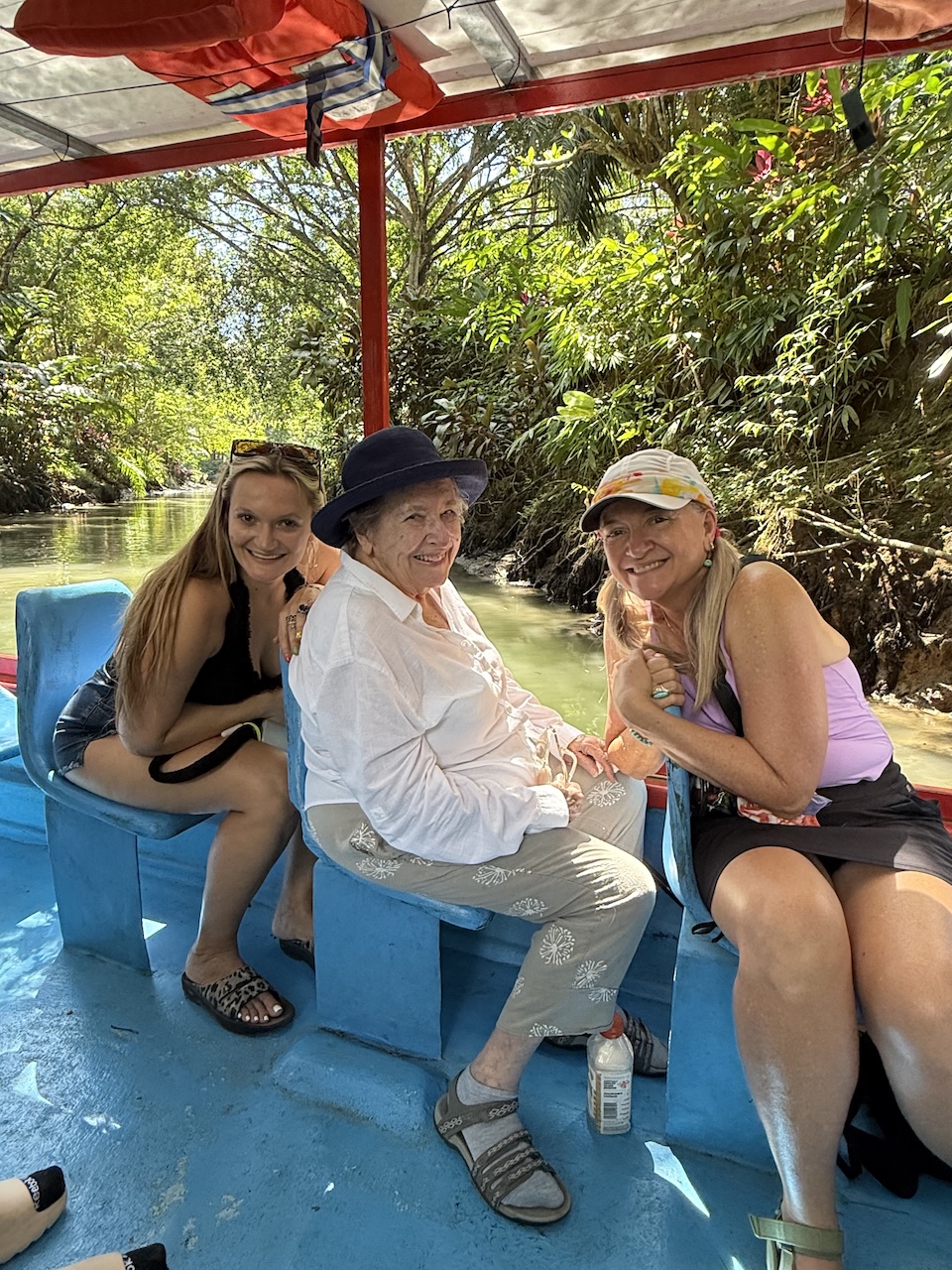 Guests on mangrove boat tour