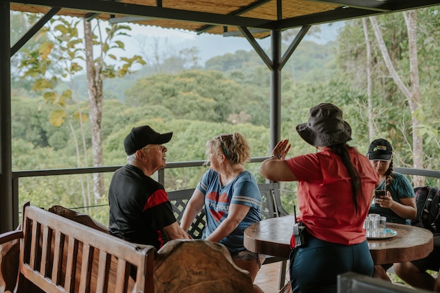 Rainforest Spice Tour group tasting Costa Rica